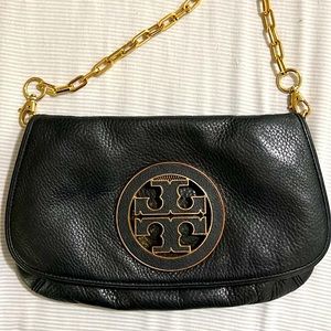 Tory Burch Black Crossbody Clutch